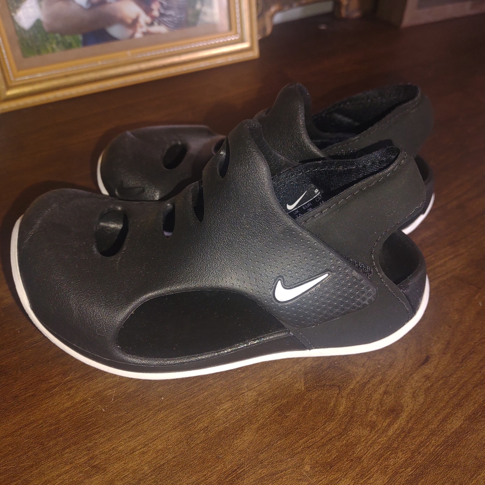 - Nike Black Slip-On Shoes